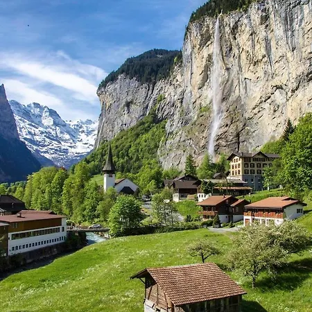 Beautiful Staubbach In A Charming