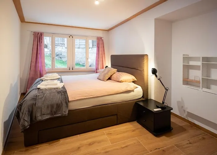 Beautiful Staubbach In A Charming * Lauterbrunnen