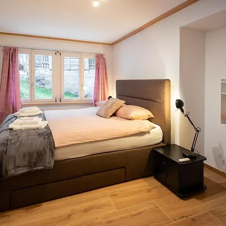 Beautiful Staubbach In A Charming * Lauterbrunnen