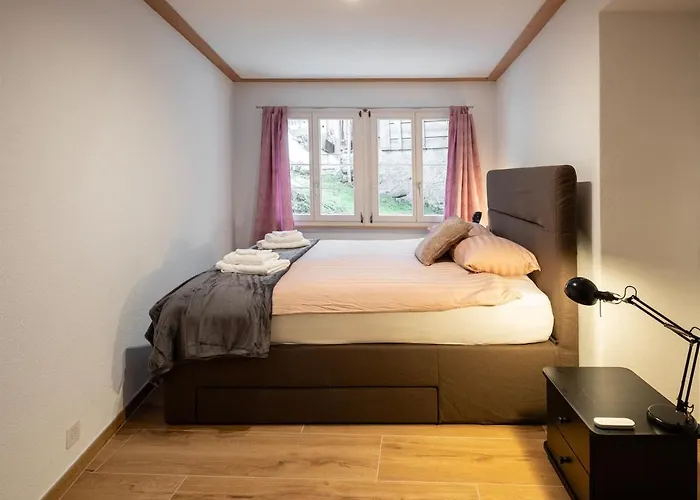 Apartament Beautiful Staubbach In A Charming *