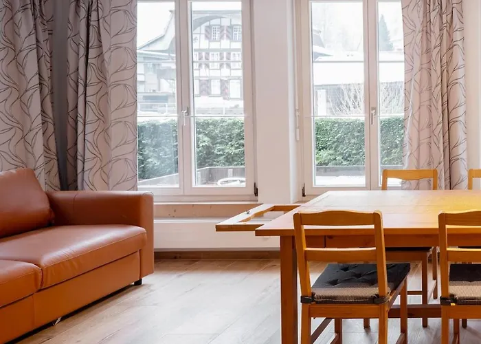 Apartament Beautiful Staubbach In A Charming *